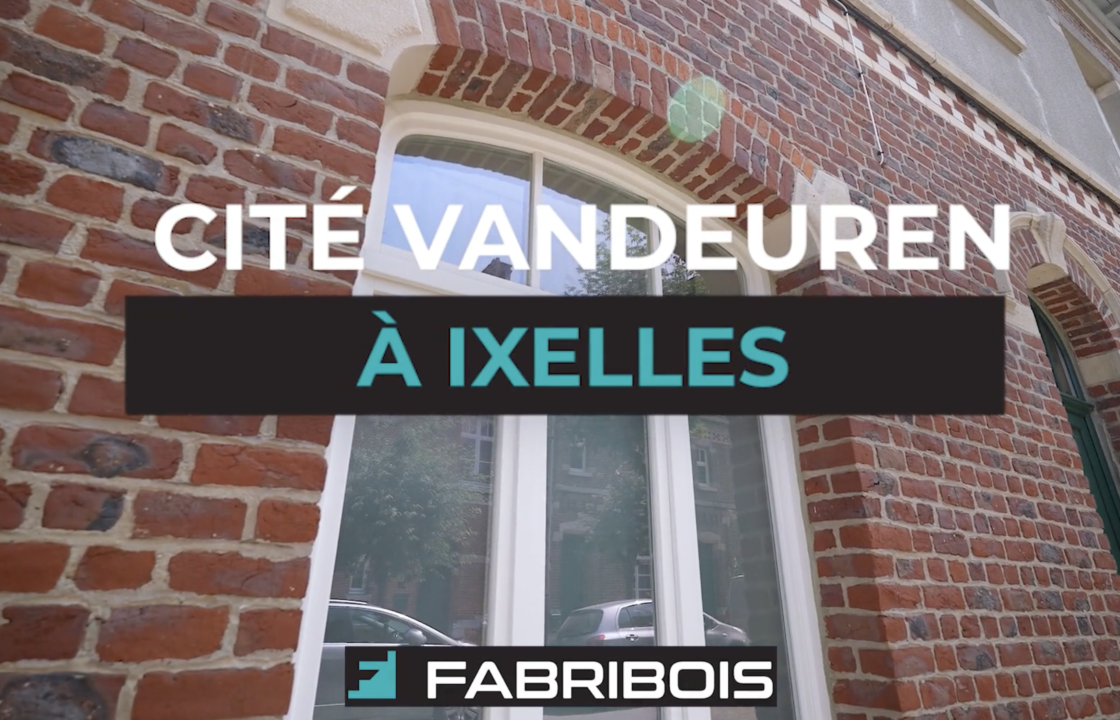 Le chantier Cité Vandeuren à Ixelles