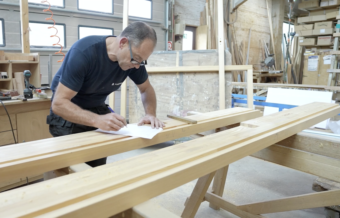 Journée d'un menuiser qualifié chez Fabribois