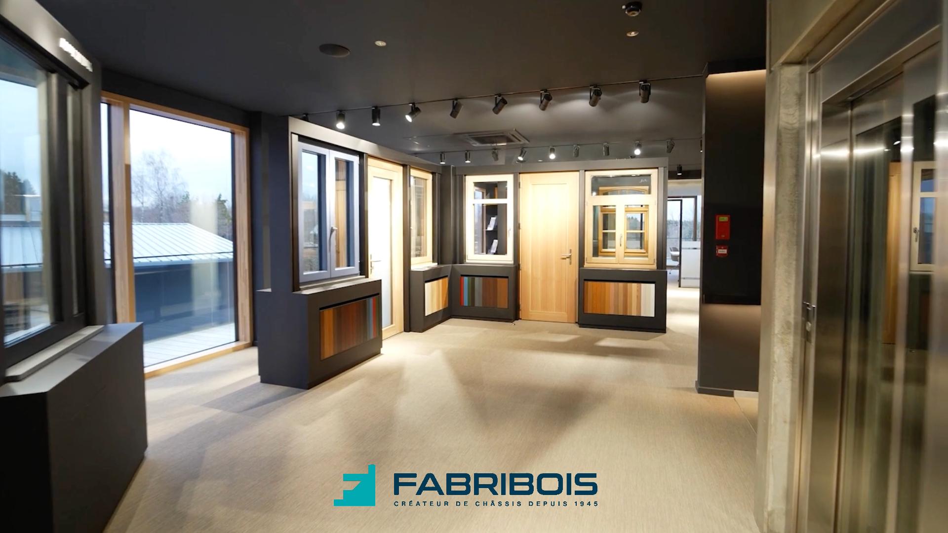 Présentation du showroom Fabribois