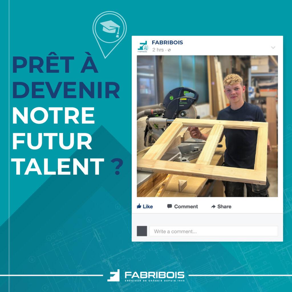 Nous sommes à la recherche de notre prochain apprenti pour intégrer notre département menuiserie, avec une formation axée sur les postes suivants